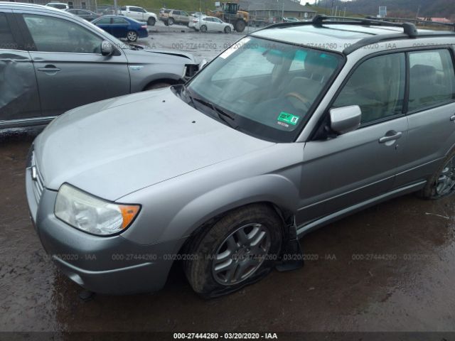 JF1SG67647H715186 - 2007 SUBARU FORESTER 2.5X LL BEAN Silver photo 6