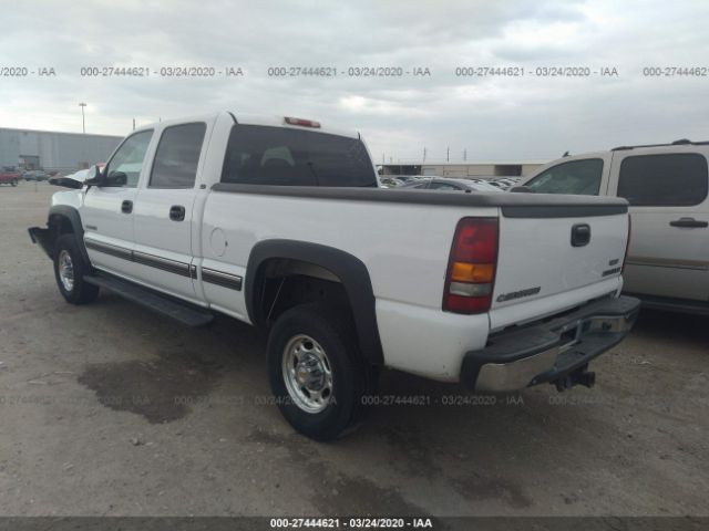 1GCHC23U62F149047 - 2002 CHEVROLET SILVERADO C2500 HEAVY DUTY White photo 3