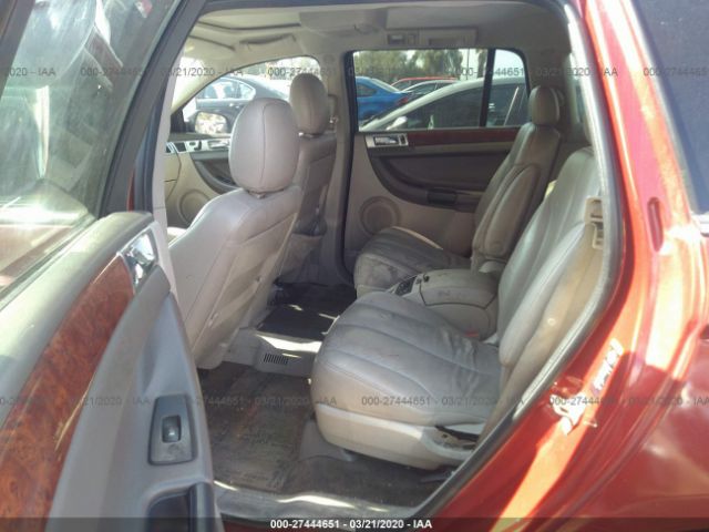 2C8GM68454R610922 - 2004 CHRYSLER PACIFICA  Red photo 8