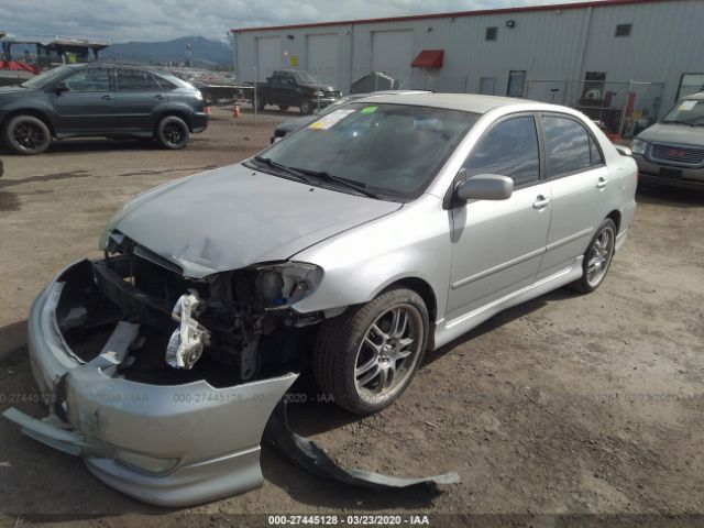 1NXBR32E34Z337247 - 2004 TOYOTA COROLLA CE/LE/S Gray photo 2