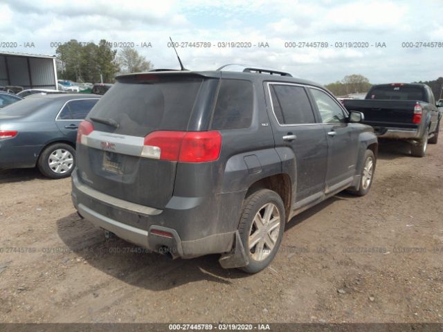 2CTFLHEY4A6405886 - 2010 GMC TERRAIN SLT Gray photo 4