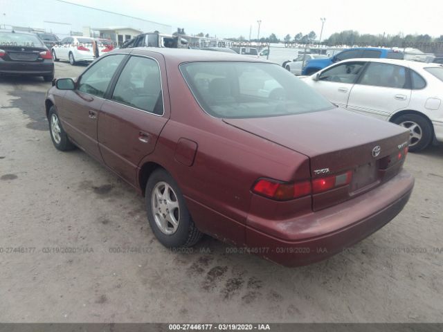 4T1BG22K7XU476744 - 1999 TOYOTA CAMRY CE/LE/XLE Burgundy photo 3