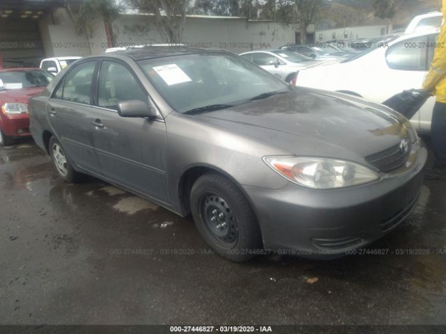 4T1BF32K33U542676 - 2003 TOYOTA CAMRY LE/XLE/SE Gray photo 1