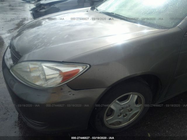 4T1BF32K33U542676 - 2003 TOYOTA CAMRY LE/XLE/SE Gray photo 6