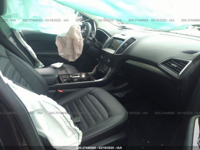 2FMPK4J9XKBC24872 - 2019 FORD EDGE SEL Black photo 5