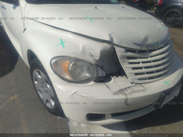 3A8FY48B78T131031 - 2008 CHRYSLER PT CRUISER  White photo 6