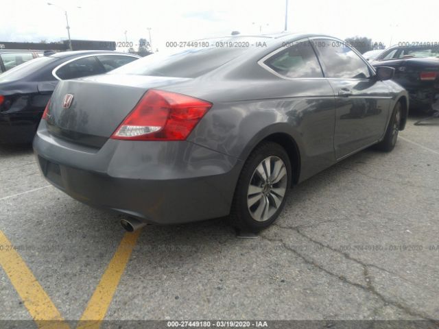 1HGCS1B82BA012794 - 2011 HONDA ACCORD EXL Gray photo 4