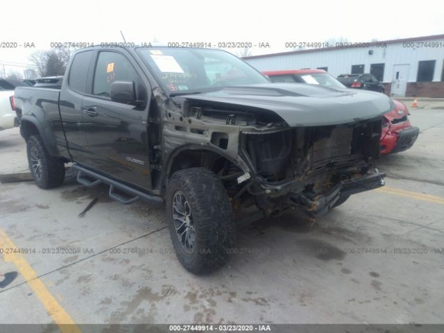 1GCRTEEN4J1123683 - 2018 CHEVROLET COLORADO ZR2 Gray photo 1