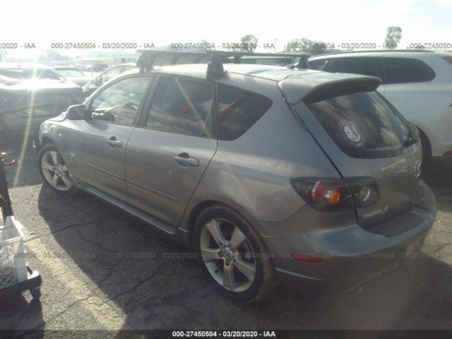 JM1BK344861527207 - 2006 MAZDA 3 HATCHBACK Silver photo 3