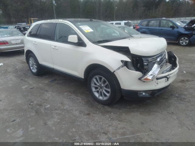 2FMDK39C27BB50609 - 2007 FORD EDGE SEL PLUS White photo 1