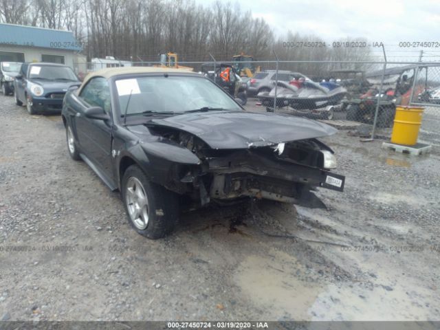 1FAFP44624F146808 - 2004 FORD MUSTANG  Black photo 6