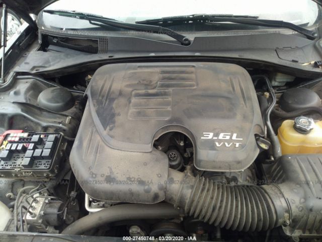 2C3CCABG7EH221901 - 2014 CHRYSLER 300 S Black photo 10