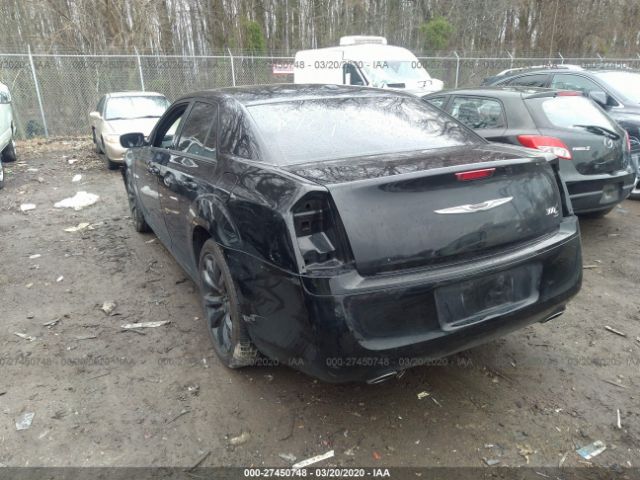 2C3CCABG7EH221901 - 2014 CHRYSLER 300 S Black photo 3