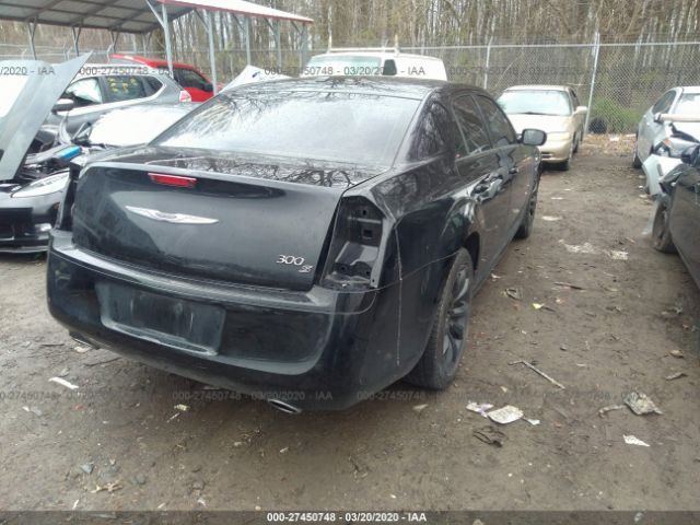 2C3CCABG7EH221901 - 2014 CHRYSLER 300 S Black photo 4