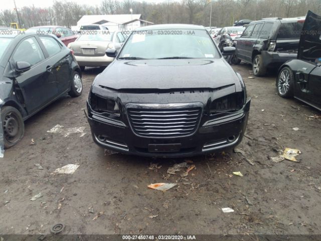 2C3CCABG7EH221901 - 2014 CHRYSLER 300 S Black photo 6