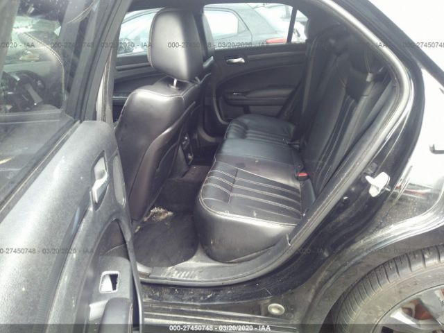 2C3CCABG7EH221901 - 2014 CHRYSLER 300 S Black photo 8