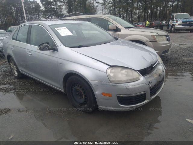 3VWEF71K37M135037 - 2007 VOLKSWAGEN JETTA WOLFSBURG Silver photo 1