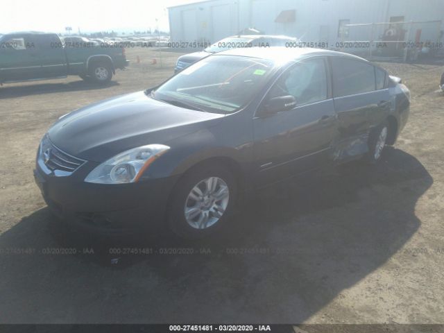 1N4CL2AP9AC154580 - 2010 NISSAN ALTIMA HYBRID Gray photo 2