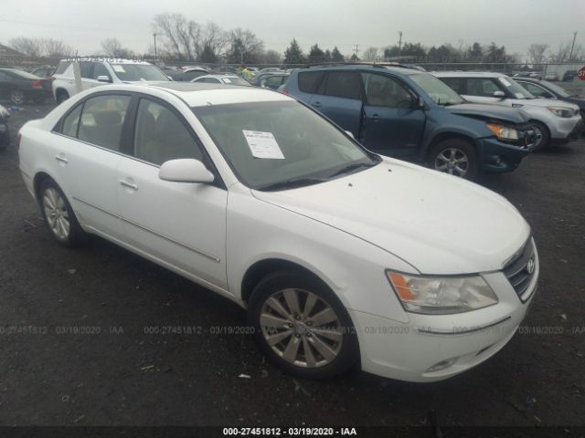 5NPEU46C69H466678 - 2009 HYUNDAI SONATA SE/LIMITED White photo 1