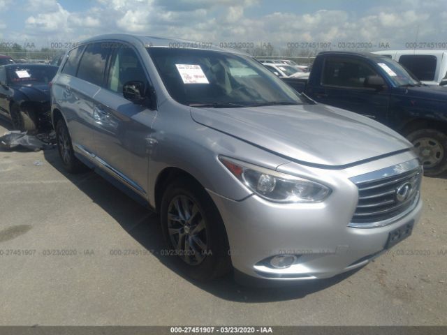 5N1AL0MM4FC519550 - 2015 INFINITI QX60  Silver photo 1