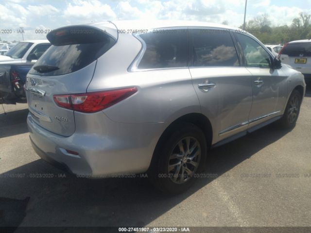 5N1AL0MM4FC519550 - 2015 INFINITI QX60  Silver photo 4