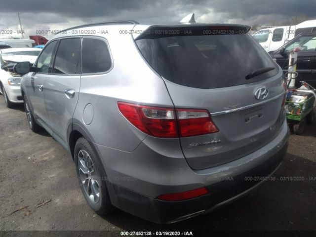 KM8SMDHF8GU145959 - 2016 HYUNDAI SANTA FE SE Gray photo 3