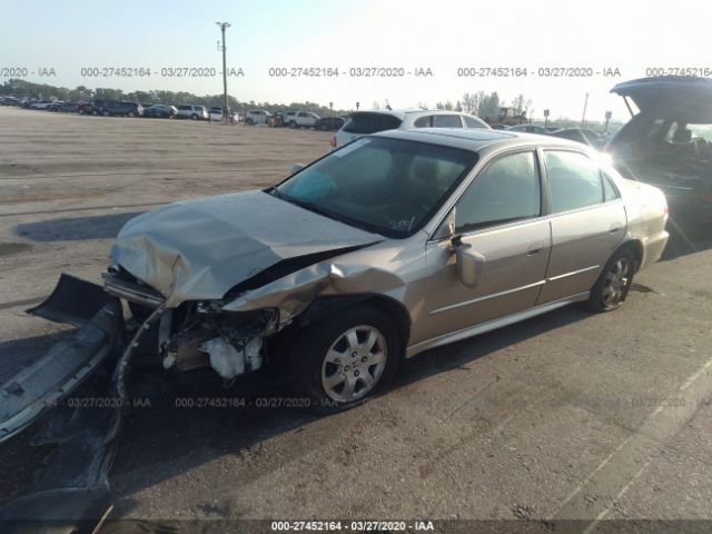 JHMCG56601C020393 - 2001 HONDA ACCORD EX Gold photo 2