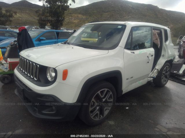 ZACCJABT0FPC26825 - 2015 JEEP RENEGADE LATITUDE White photo 2