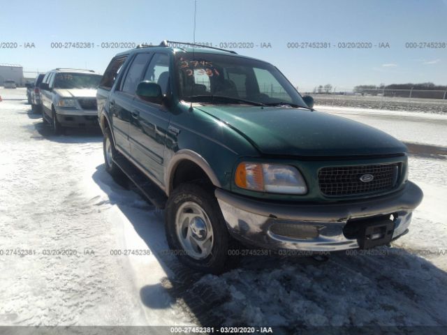 1FMPU18L4WLB38103 - 1998 FORD EXPEDITION  Green photo 1