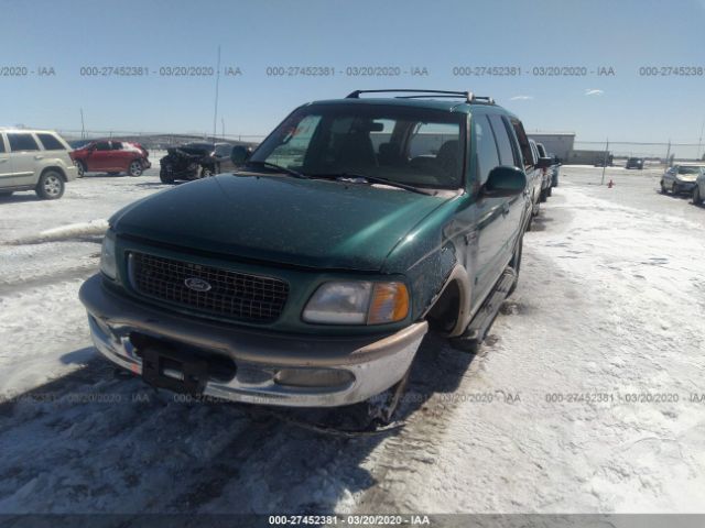 1FMPU18L4WLB38103 - 1998 FORD EXPEDITION  Green photo 2