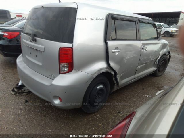 JTLZE4FE1B1125643 - 2011 TOYOTA SCION XB 银色 照片 4