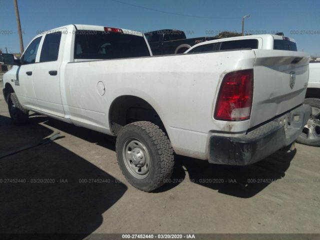 3C6UR5HJ0JG279178 - 2018 RAM 2500 ST White photo 3