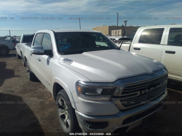 1C6SRFJT8KN701960 - 2019 RAM 1500 LARAMIE White photo 6