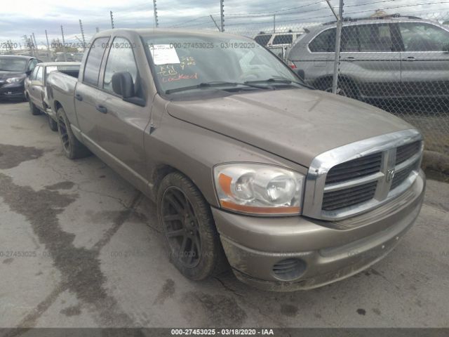 1D7HA18K26J161695 - 2006 DODGE RAM 1500 ST Gold photo 1