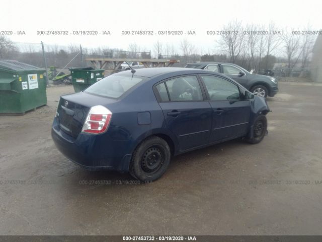 3N1AB61E18L740704 - 2008 NISSAN SENTRA 2.0/2.0S/2.0SL Blue photo 4