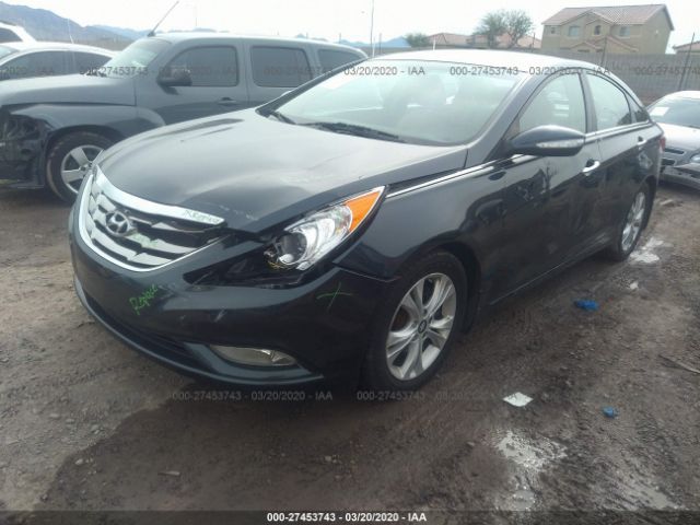 5NPEC4AC5DH546833 - 2013 HYUNDAI SONATA SE/LIMITED Black photo 6