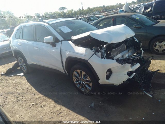 JTMC1RFV0LD048709 - 2020 TOYOTA RAV4 XLE PREMIUM White photo 1