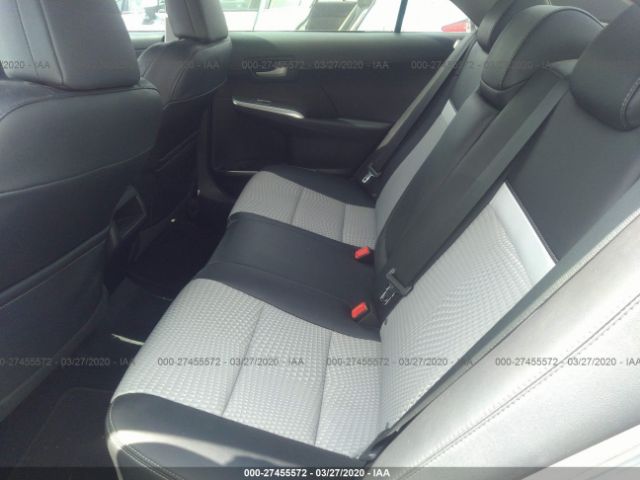 4T1BF1FK0DU210081 - 2013 TOYOTA CAMRY L/SE/LE/XLE 银色 照片 8