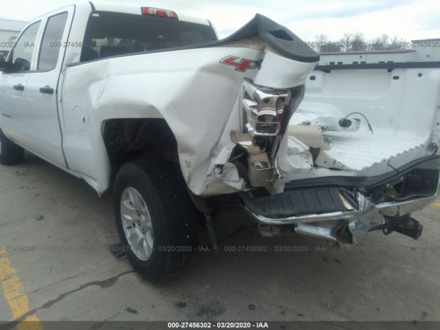 1GCVKREC7EZ339400 - 2014 CHEVROLET SILVERADO K1500 LT White photo 6