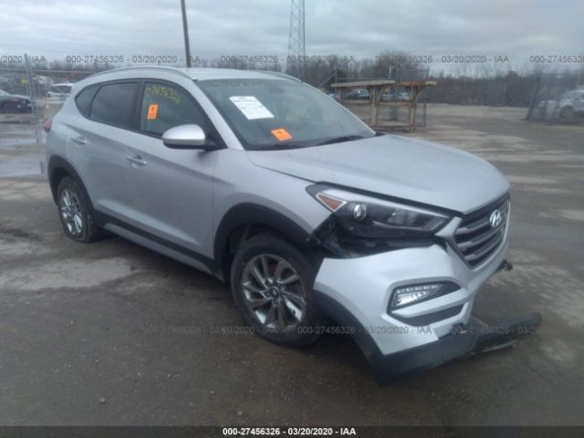 KM8J3CA49JU685006 - 2018 HYUNDAI TUCSON LIMITED/SPORT AND ECO/SE Silver photo 1