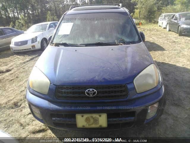 JTEGH20V526007679 - 2002 TOYOTA RAV4  Blue photo 6