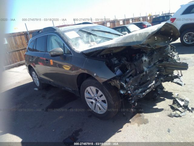 4S4BSAFC4J3360930 - 2018 SUBARU OUTBACK 2.5I PREMIUM Beige photo 1