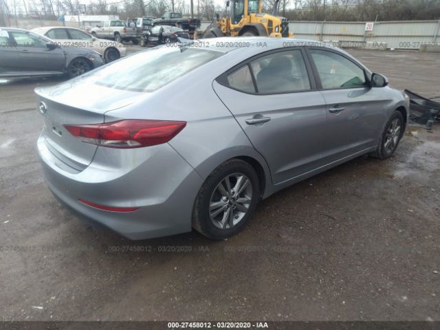 5NPD84LF3HH033669 - 2017 HYUNDAI ELANTRA SE/VALUE/LIMITED Gray photo 4