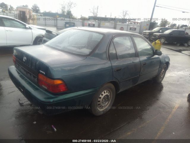 JT2AE09B7R0062267 - 1994 TOYOTA COROLLA LE/DX Green photo 4