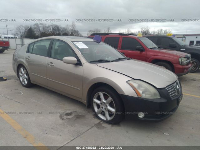 1N4BA41E06C805890 - 2006 NISSAN MAXIMA SE/SL Gold photo 1