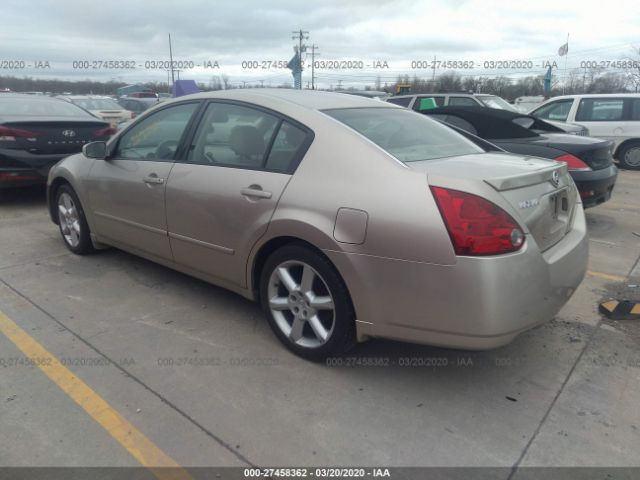 1N4BA41E06C805890 - 2006 NISSAN MAXIMA SE/SL Gold photo 3