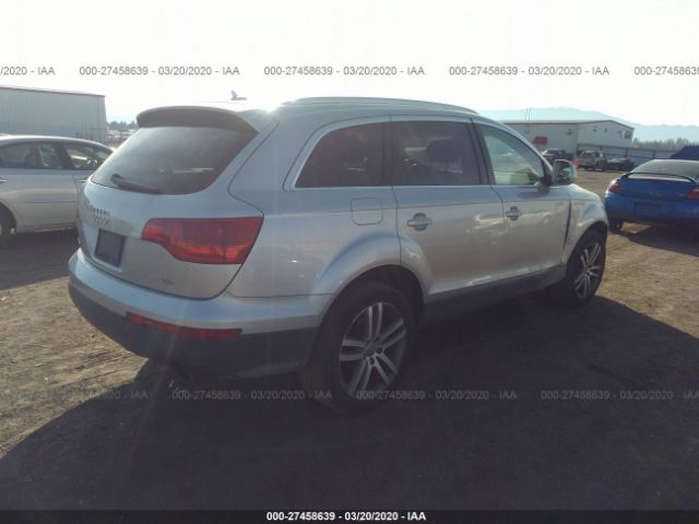 WA1BY74L78D020534 - 2008 AUDI Q7 3.6 QUATTRO PREMIUM Gray photo 4