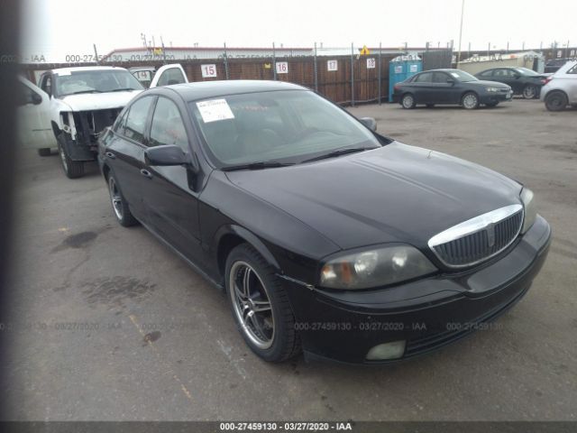 1LNHM87A94Y603035 - 2004 LINCOLN LS  Black photo 1