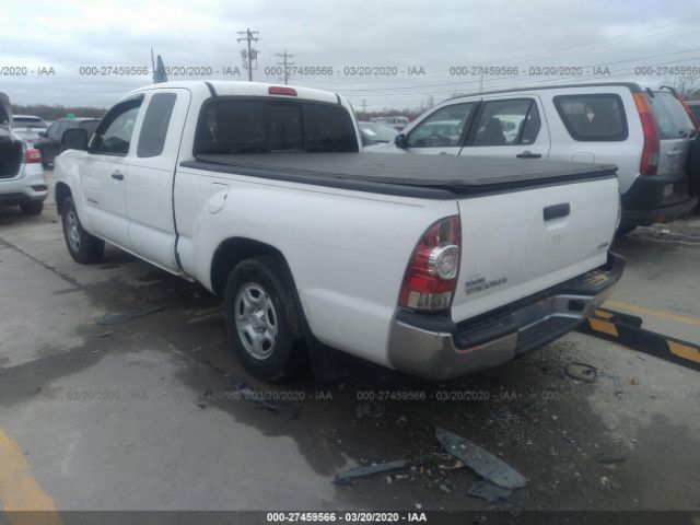 5TFTX4CN6DX025537 - 2013 TOYOTA TACOMA ACCESS CAB თეთრი ფოტო 3