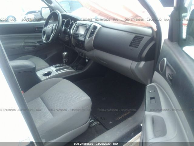 5TFTX4CN6DX025537 - 2013 TOYOTA TACOMA ACCESS CAB თეთრი ფოტო 5